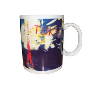 Vintage Starbucks Coffee/Tea Mug Tokyo Japan City Lights Design 2003 EUC 12oz